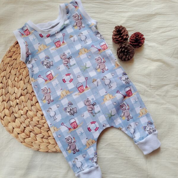 Seaside Teddies Romper – 3 to 6 months - main product image