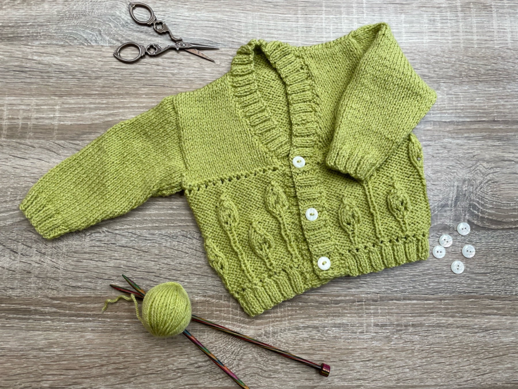 Baby cardigan 6-12 months - main product image