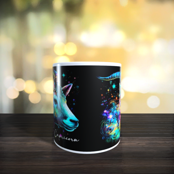 CAPRICORN Horoscope Star Sign Zodiac The Sea Goat Birthday Gift Mug 11oz - product image 4