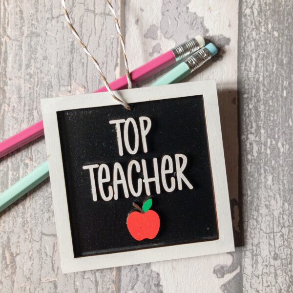 Teacher and TA themed mini plaques - product image 2