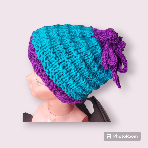 2-in-1 messy bun hats - product image 6