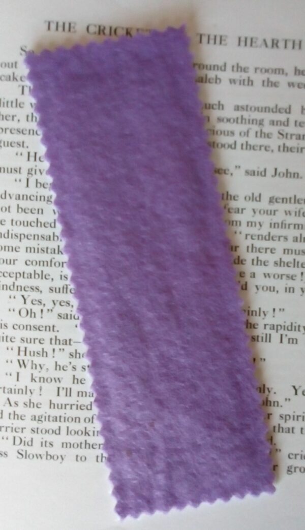Mum with Ivy Hearts Bookmark, Book Lover Gift, Mum Gift – Purple - product image 2