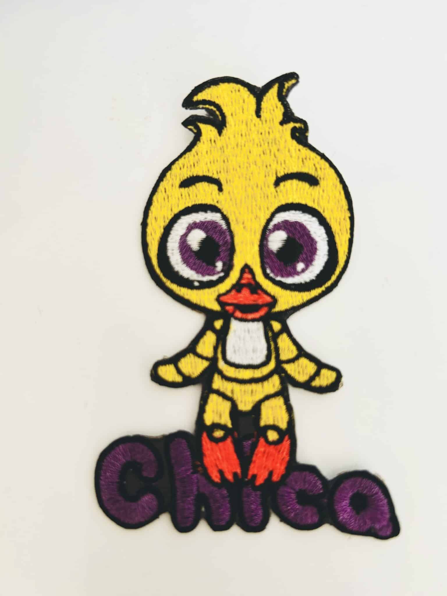FNAF Chica. Five nights at Freddie’s iron on badge/applique/motif - main product image