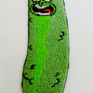 Pickle Rick Rick and morty. Iron on badge/ motif/applique