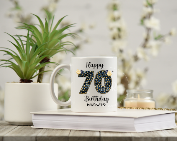 Personalised Birthday 18/21/30/40/50/60/70/80/90/100 Mug - product image 2