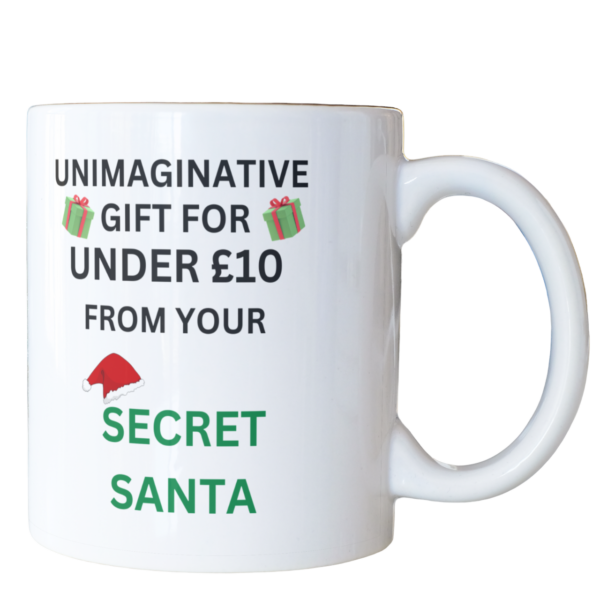 Secret Santa Christmas funny work mates friends present gift Tea mug cup 11oz - product image 2