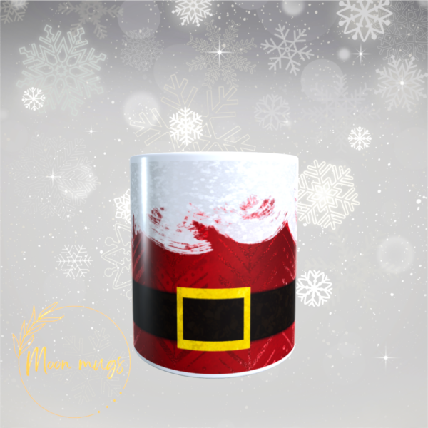 Santa Suit with Beard Merry Christmas Festive Season Ceramic Coffee Tea Gift Mug - main product image