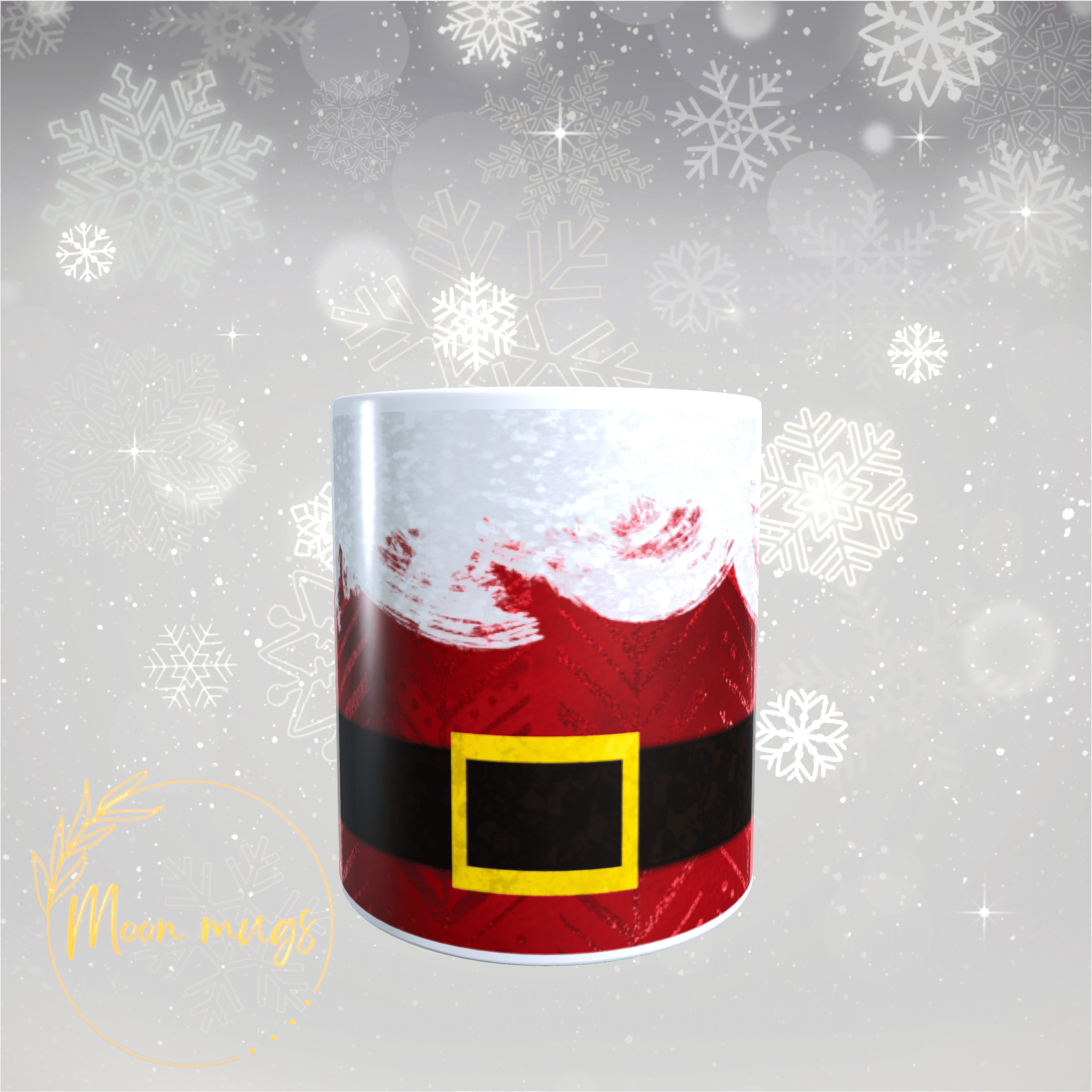 Santa Suit with Beard Merry Christmas Festive Season Ceramic Coffee Tea Gift Mug - main product image