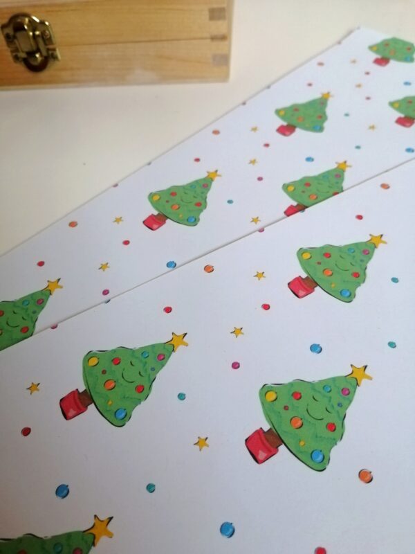 Christmas Tree Recycled Gift Wrap - product image 2