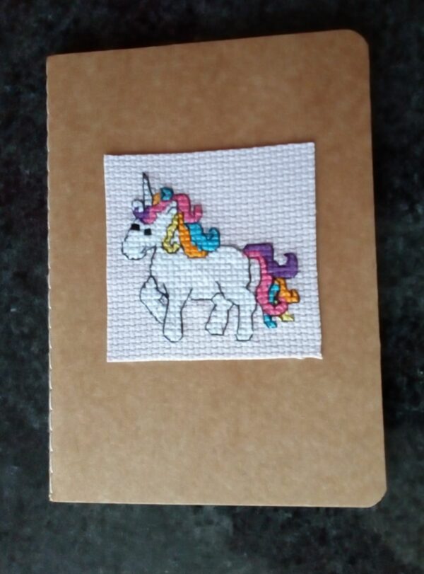Rainbow Unicorn Notebook, Unicorn Lover Gift – Lilac - main product image