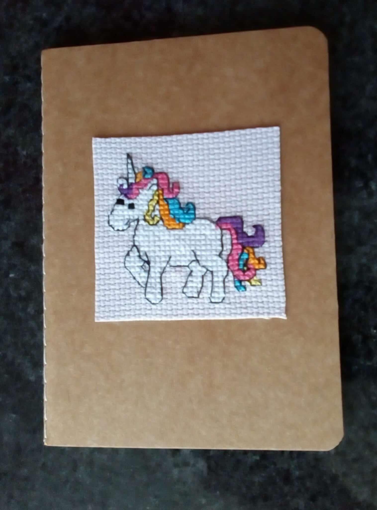 Rainbow Unicorn Notebook, Unicorn Lover Gift – Lilac - main product image