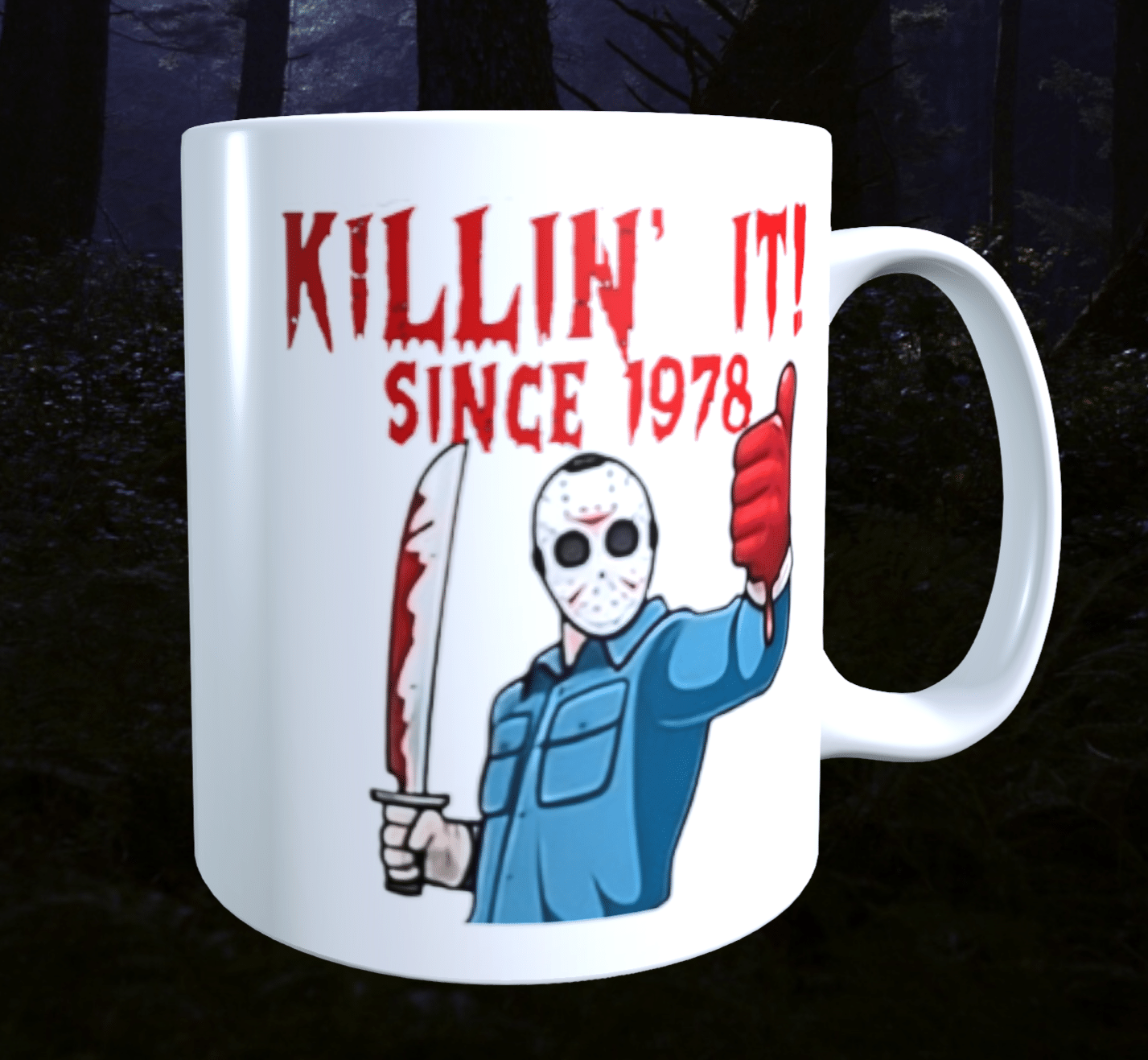 Killin it since 1978 Halloween gift for Horror Movie film fans Coffee Mug 11oz - main product image