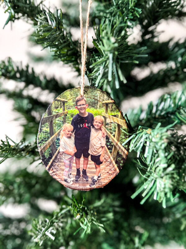 Personalised Christmas baubles with matt finish - main product image