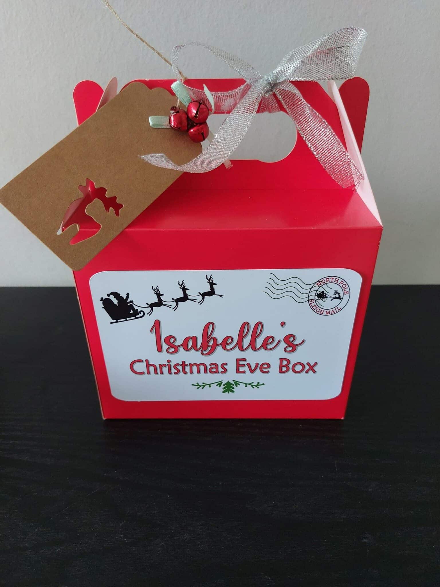 Personalised Christmas Eve Box, Child gift, Elf - main product image