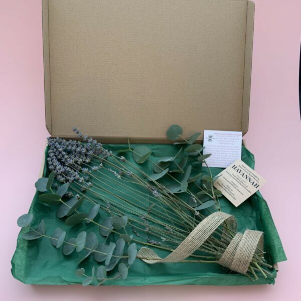 Dried Lavender & Eucalyptus Letterbox Gift - main product image