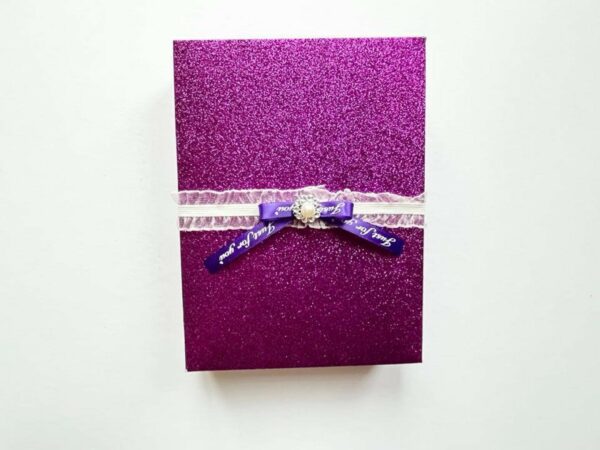 Luxury Personalised Handmade Birthday Card, Mini Dried Flower Bouquet Card with Box C068 - product image 4