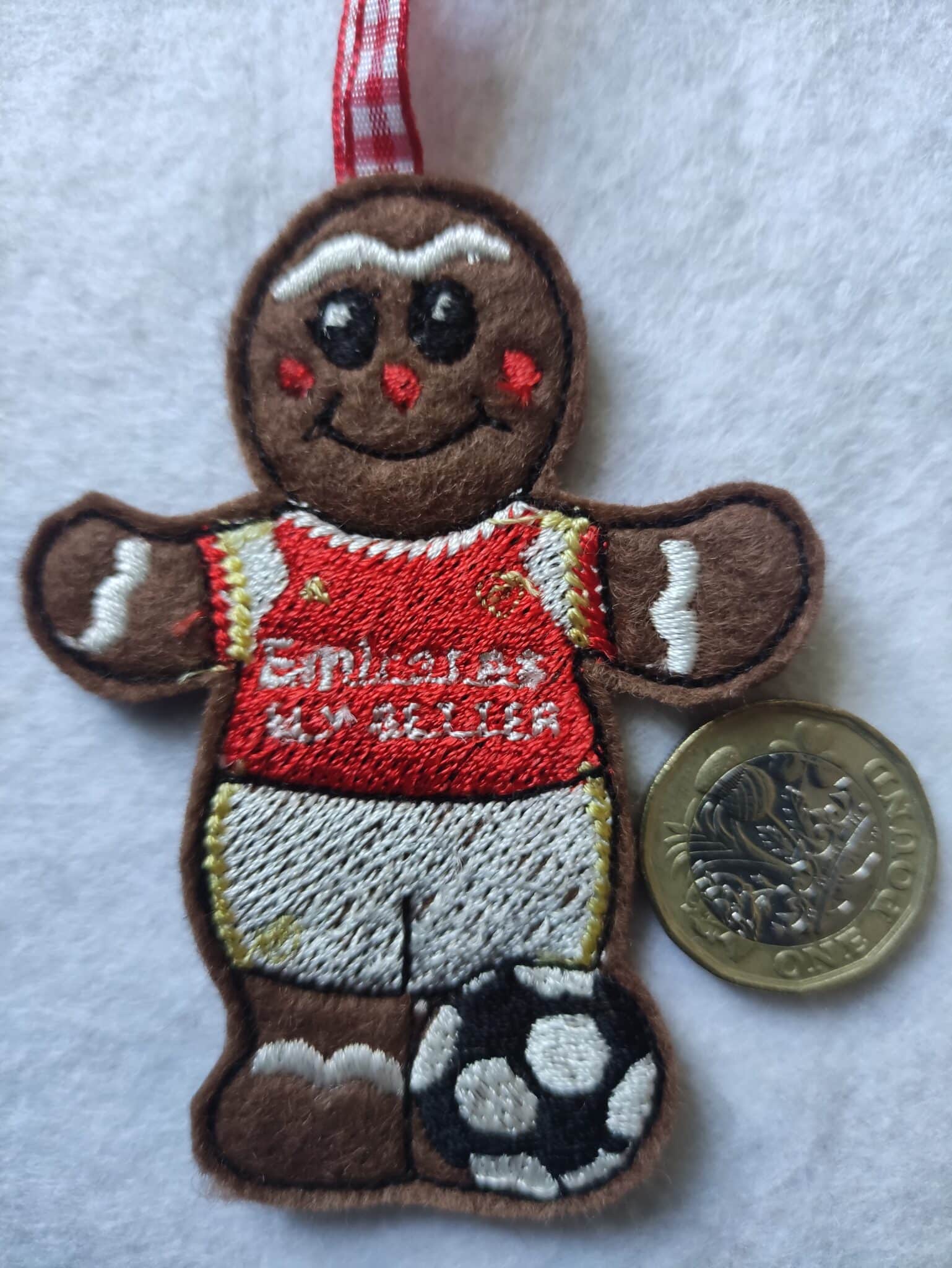 Arsenal gingerbread man – football fan - main product image