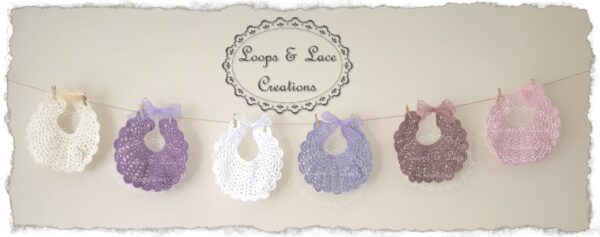 Crocheted Baby Bib - main product image