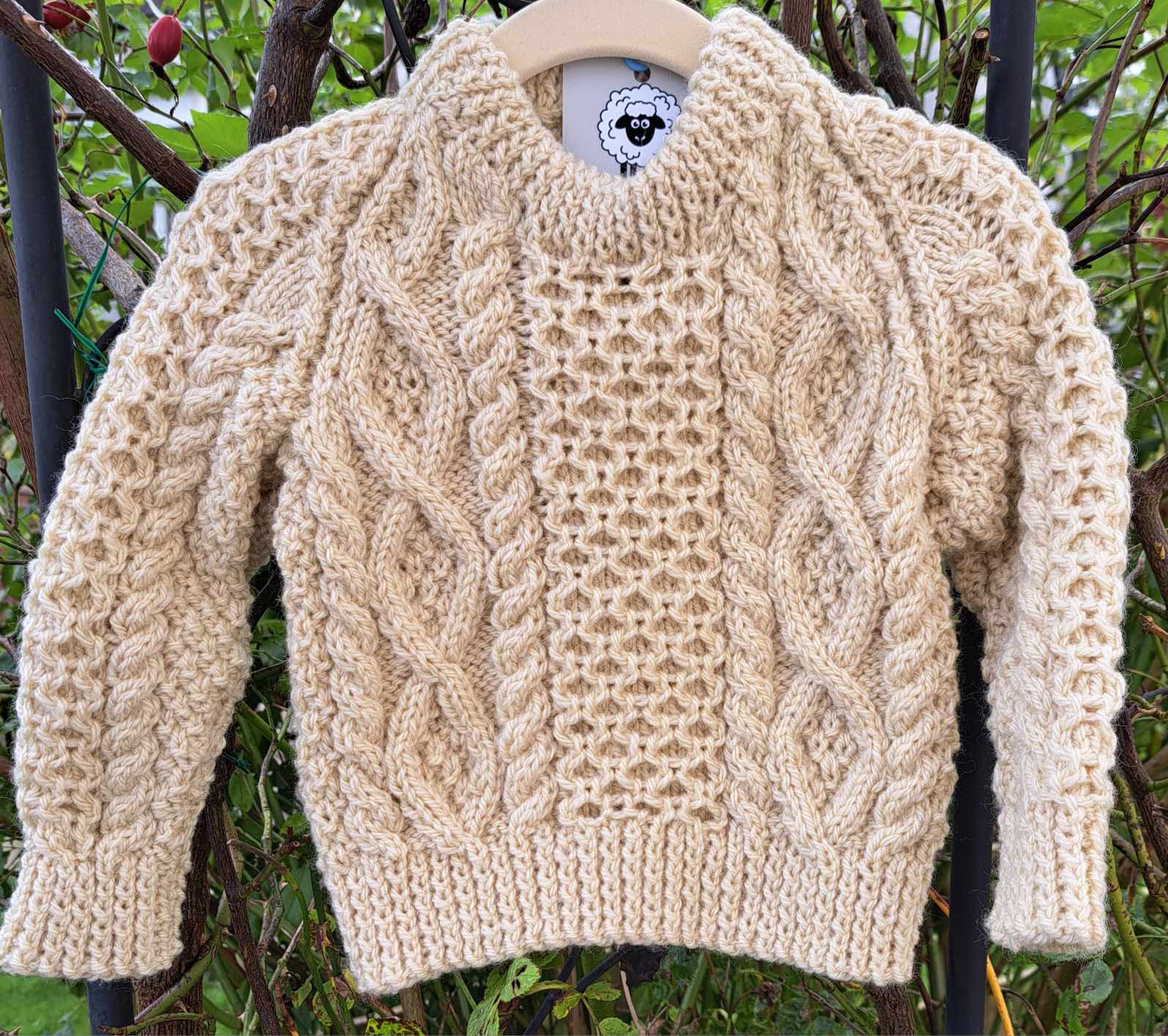 Hand Knitted Children’s Aran Sweaters - main product image