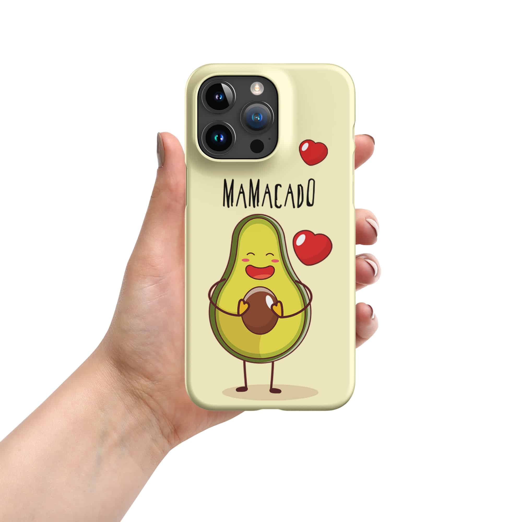 Mamacado iPhone 15 14 Pro Max Case Baby Announcement Pregnancy Reveal Maternity Baby Shower Gift - main product image