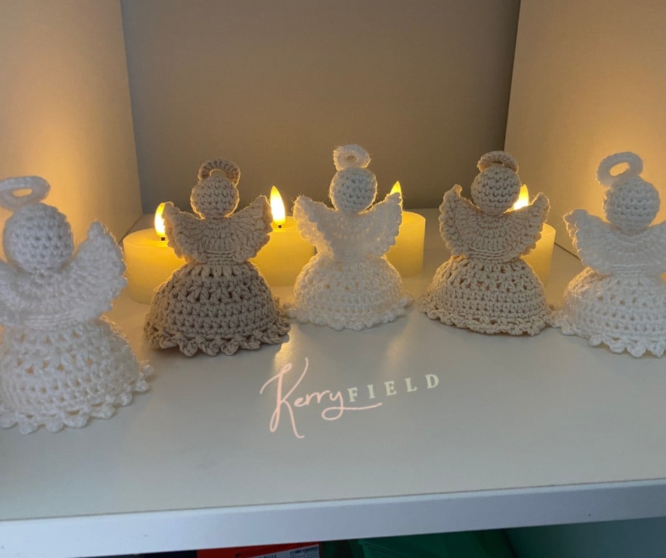 Crochet Angel Ornament - main product image