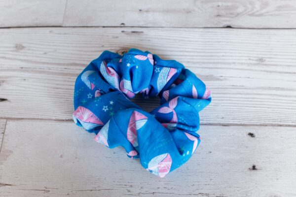 Blue and Pink Whale Scrunchie - product image 3