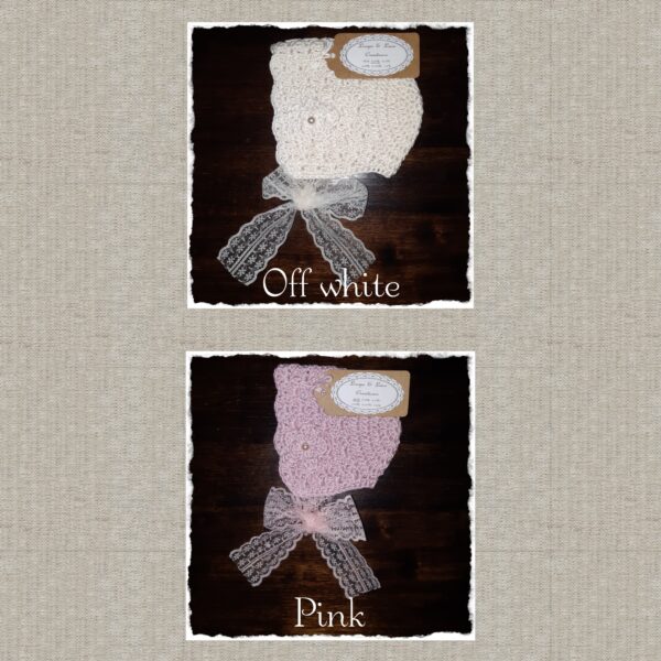 Crocheted Baby Bonnet - product image 3