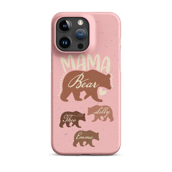 Personalized Mama Bear Phone Case with Kids Names Custom Mama Bear Child Name iPhone 15 14 13 Case - product image 4