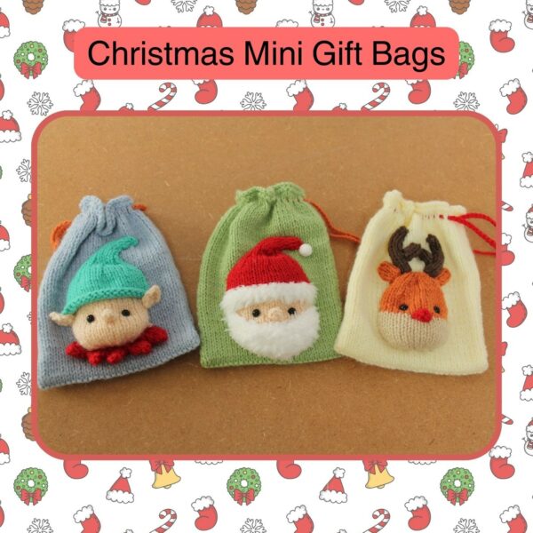 Christmas Mini Gift Bags - 1