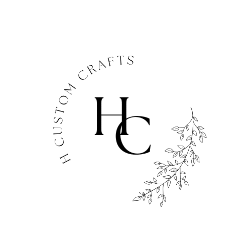 H Custom Crafts shop logo