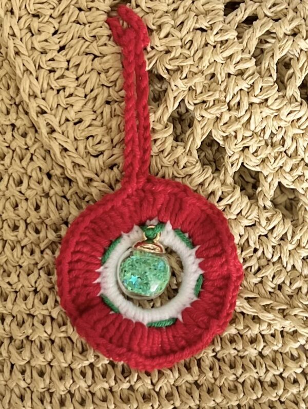 Raffia crochet clutch bag - product image 5