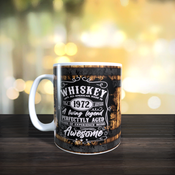 Whiskey Barrel ceramic Mug cup 11oz – Perfect for Whiskey Lovers and Home Bars! - product image 2