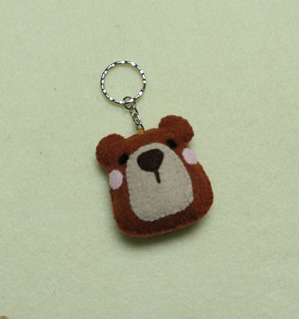 Felt Bear Keyrings - product image 4