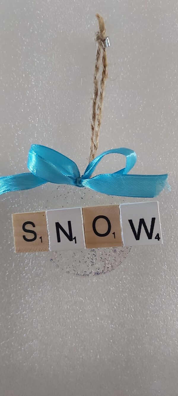 Christmas Snow tree decoration - main product image