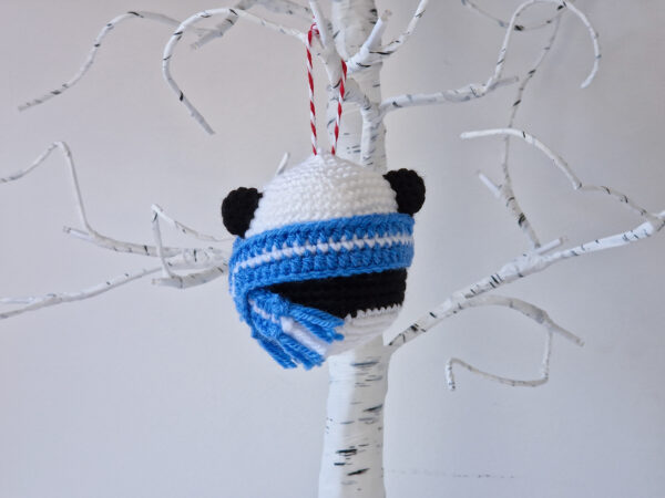 Panda Christmas Bauble - product image 2
