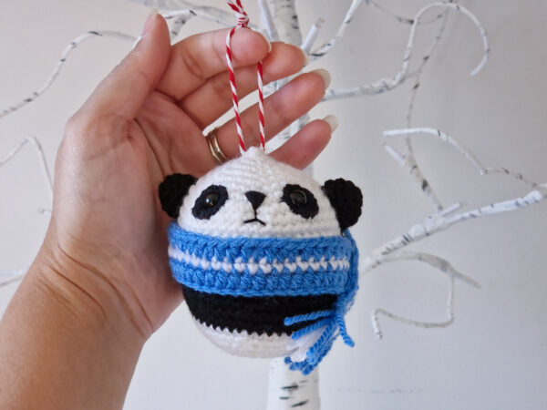 Panda Christmas Bauble - product image 5
