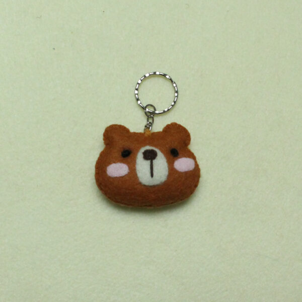 Felt Bear Keyrings - product image 3