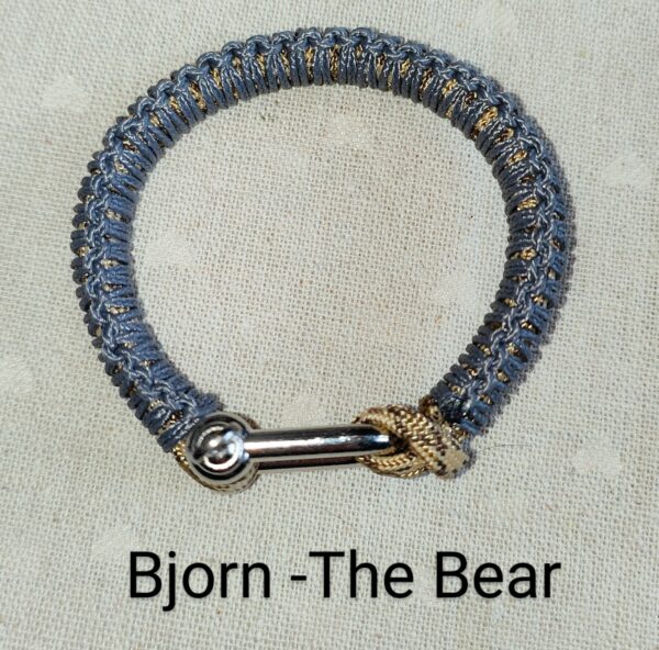 The Norse Braided Bracelet with D Ring Lock Clasp - product image 4