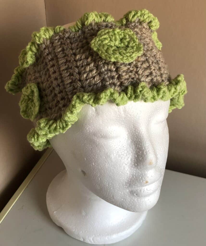 Crotchet headband