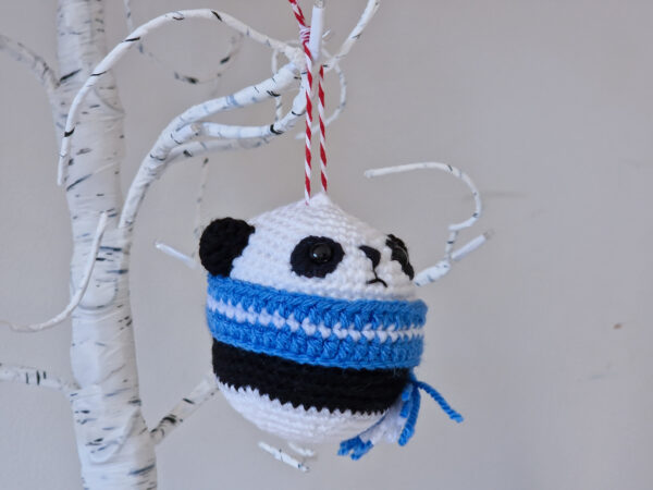 Panda Christmas Bauble - product image 3