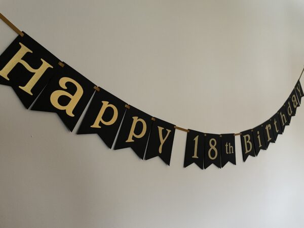 Personalised Birthday Banner - product image 3