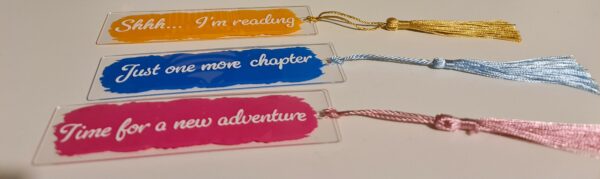 Personalised Acrylic Bookmarks - main product image