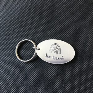 Hand Stamped alloy keyring: placeholder image (loading)