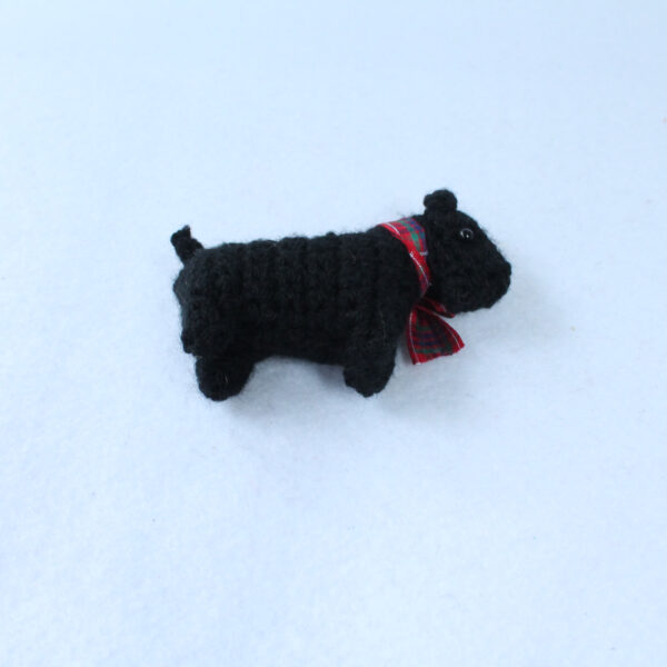 Mini Amigurumi Scottish Terrier - product image 4