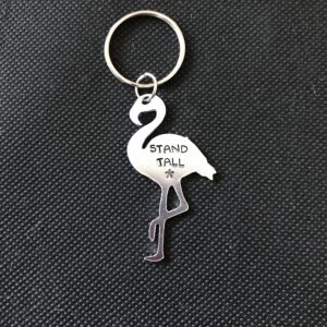 Hand Stamped alloy keyring: placeholder image (loading)