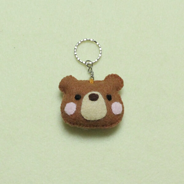 Felt Bear Keyrings - product image 2