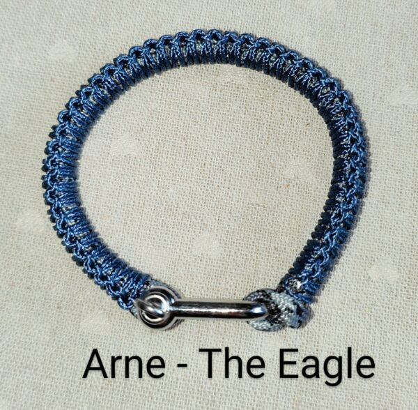 The Norse Braided Bracelet with D Ring Lock Clasp - product image 3