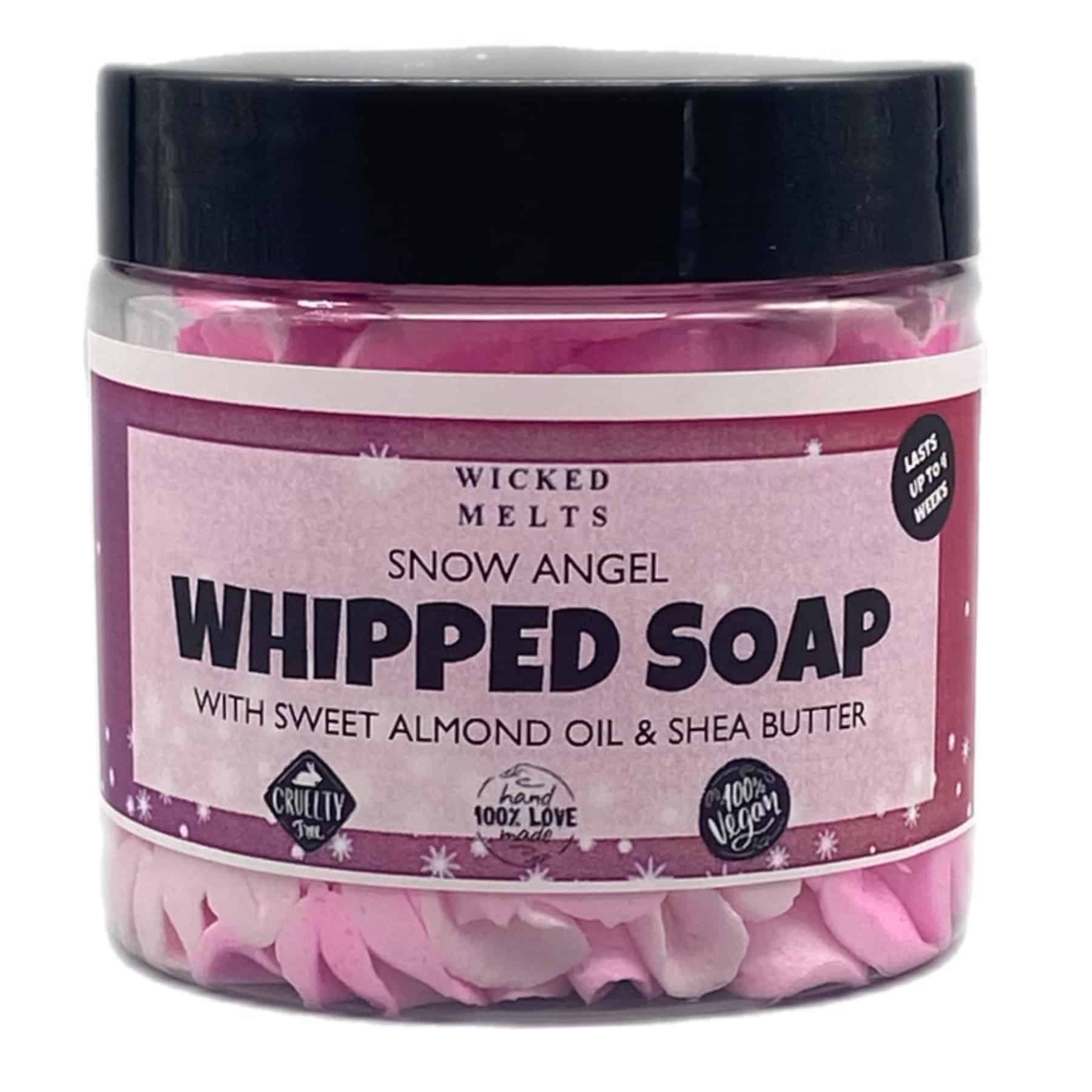 Snow Angel Whipped Soap - main product image