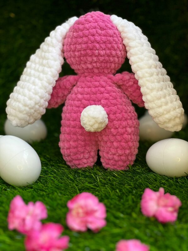 Cute Bunny Rabbit Crochet Amigurumi Plushie Toy - product image 2