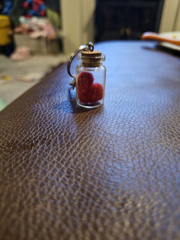 Heart in a Jar Keyring - product image 3